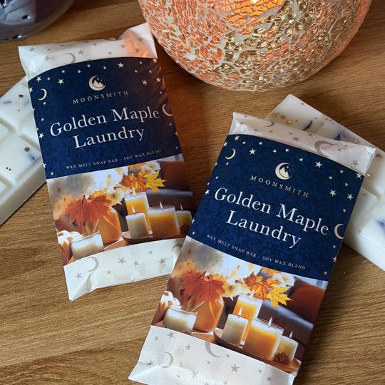 Golden Maple Laundry Wax Melt Snap Bar