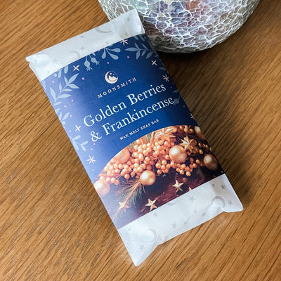 Golden Berries & Frankincense Wax Melt Snap Bar