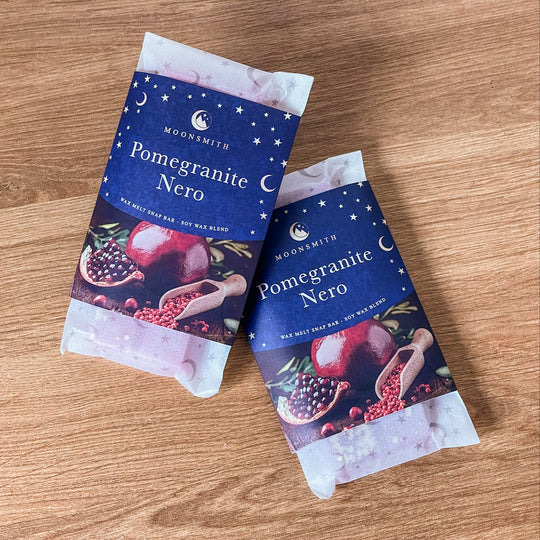 Pomegranate Nero Wax Melt Snap Bar