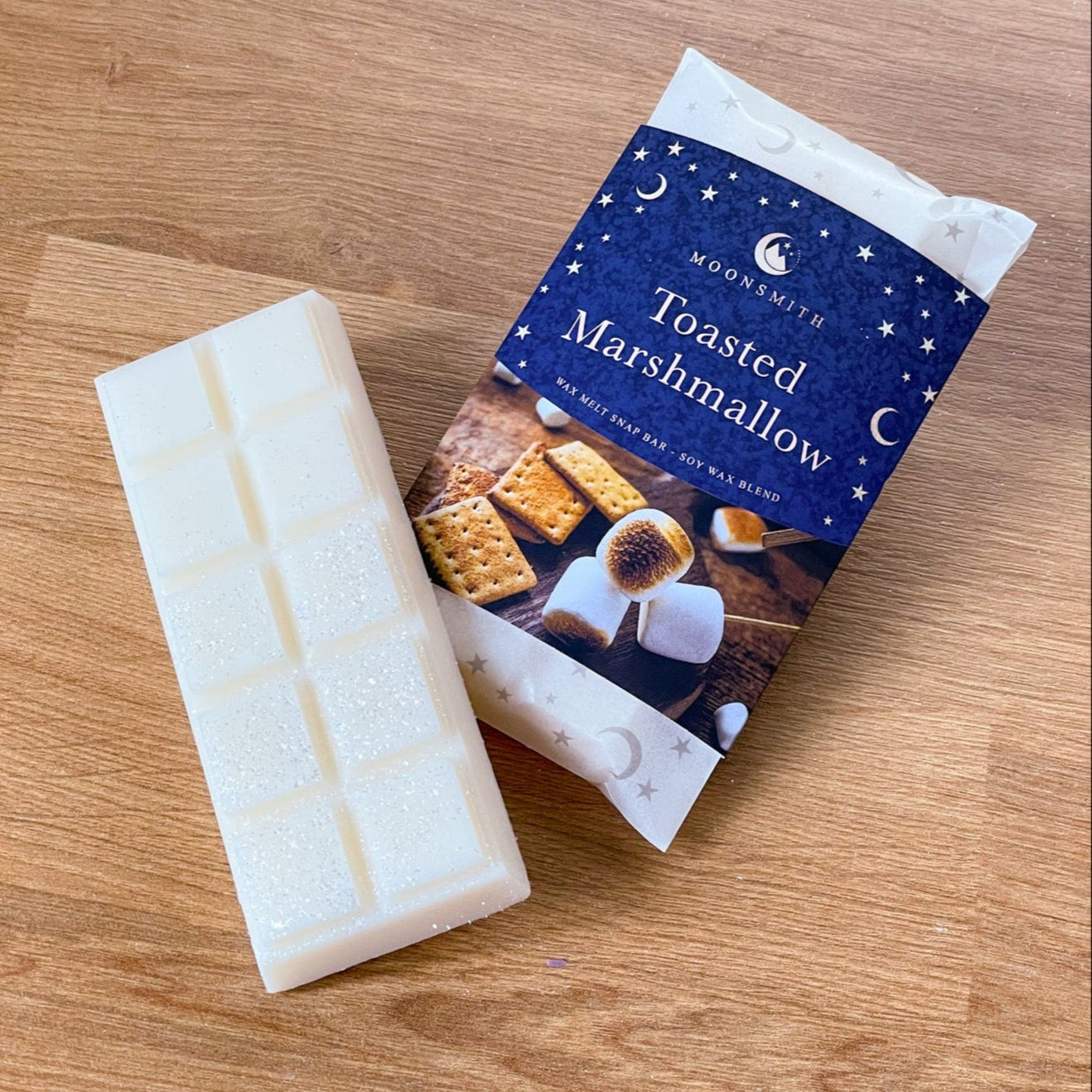 Toasted Marshmallow Wax Melt Snap Bar
