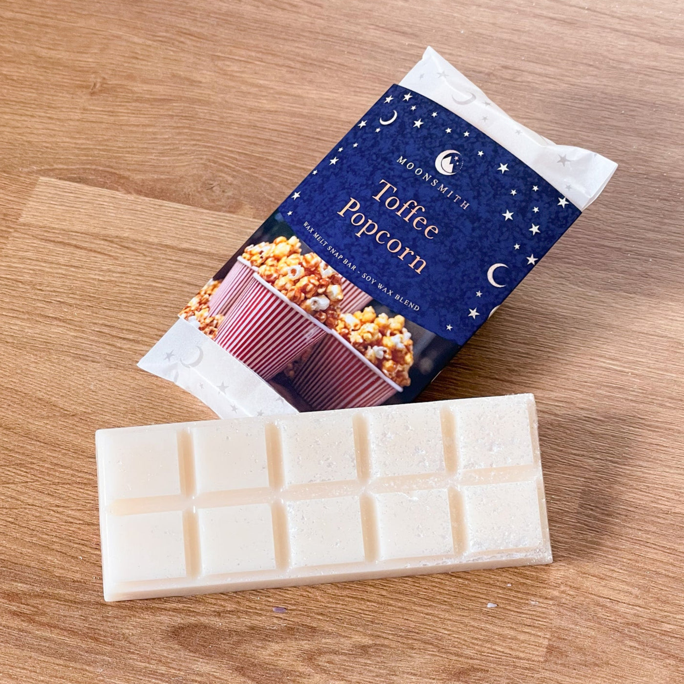 Toffee Popcorn Wax Melt Snap Bar