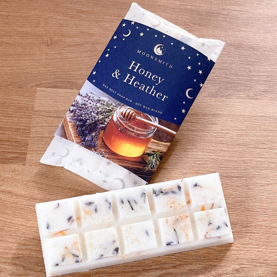 Honey &amp; Heather Wax Melt Snap Bar