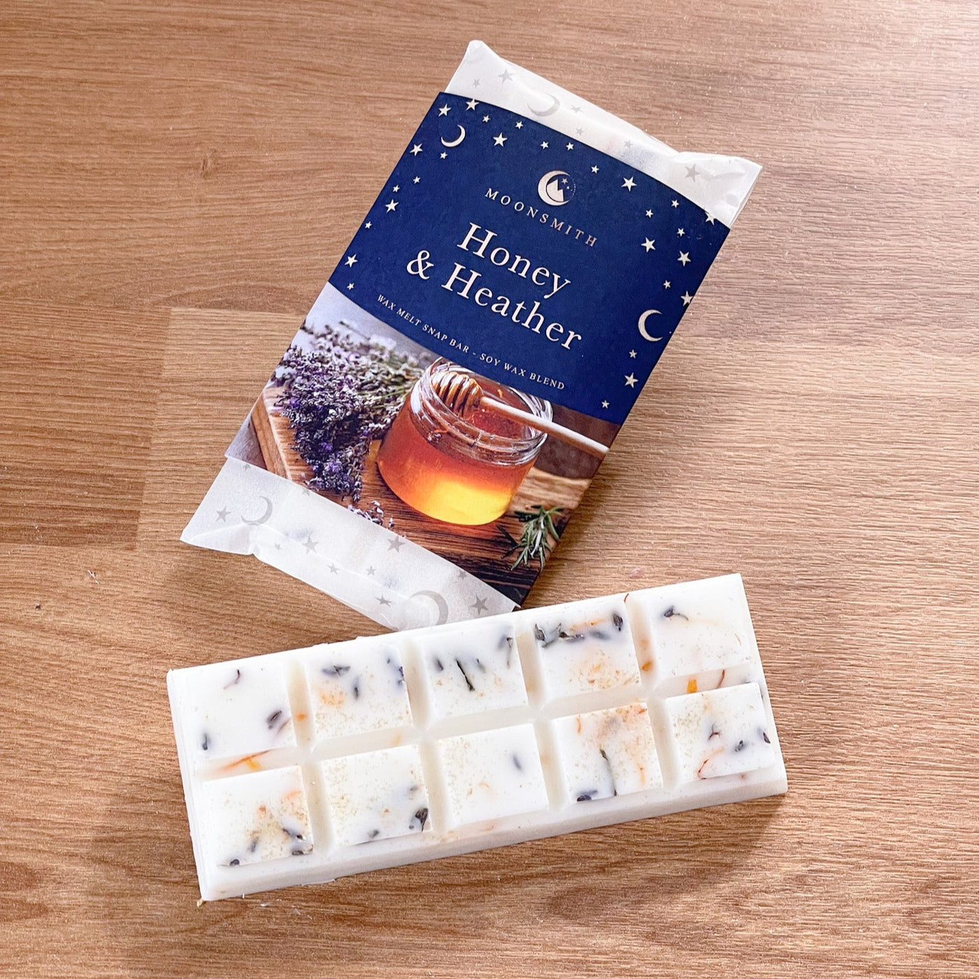 Honey & Heather Wax Melt Snap Bar