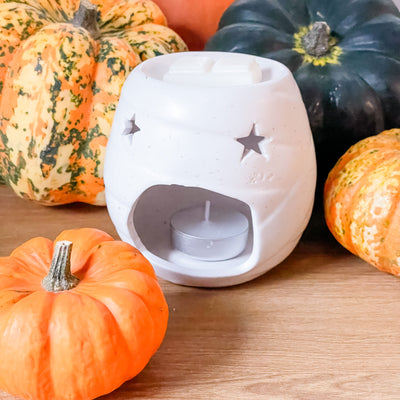 Mummy (Spooky Season) Wax Melt Burner & 1 free wax melt bar & tealights