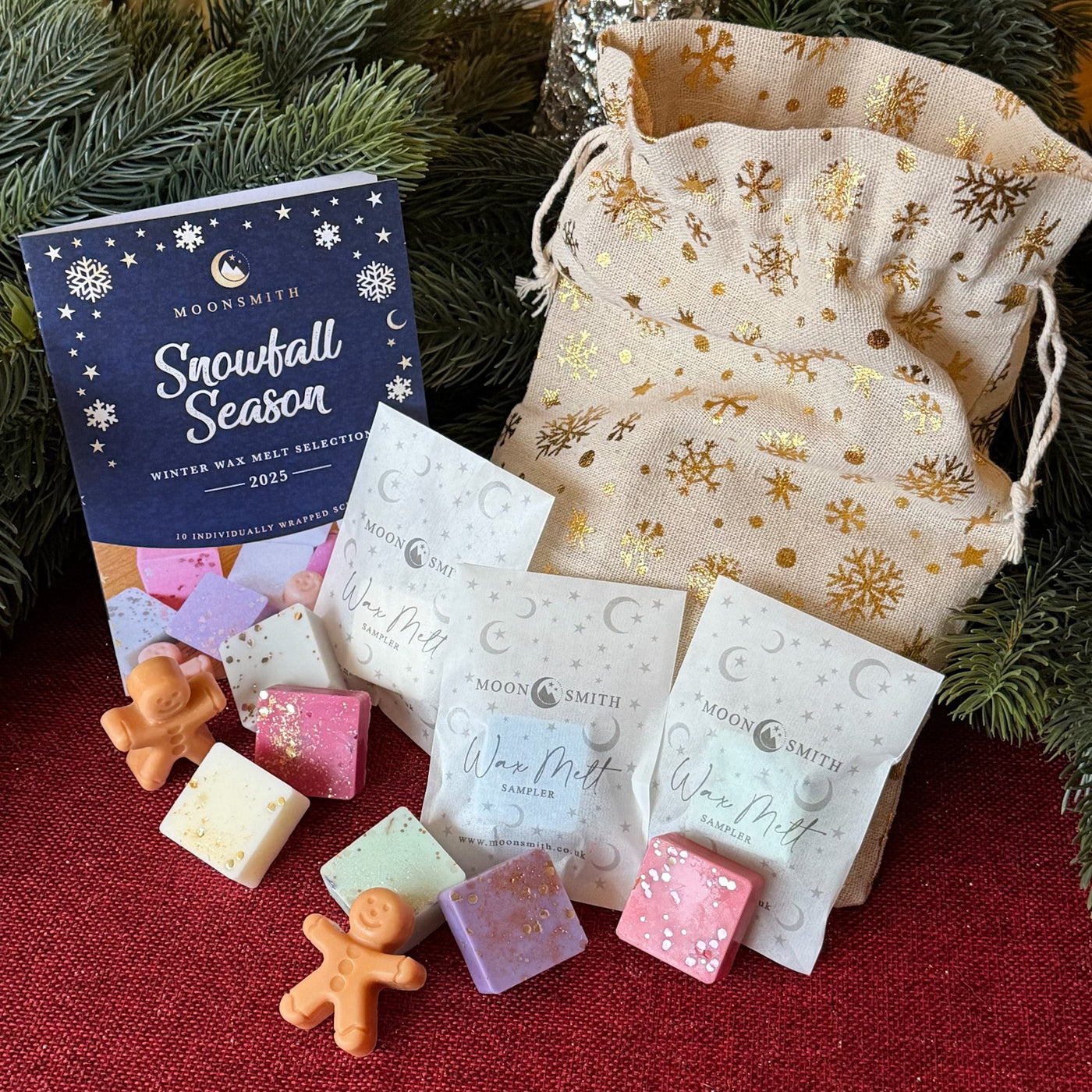 Snowfall Season 2025 - 10 scent Wax Melt Collection Bag