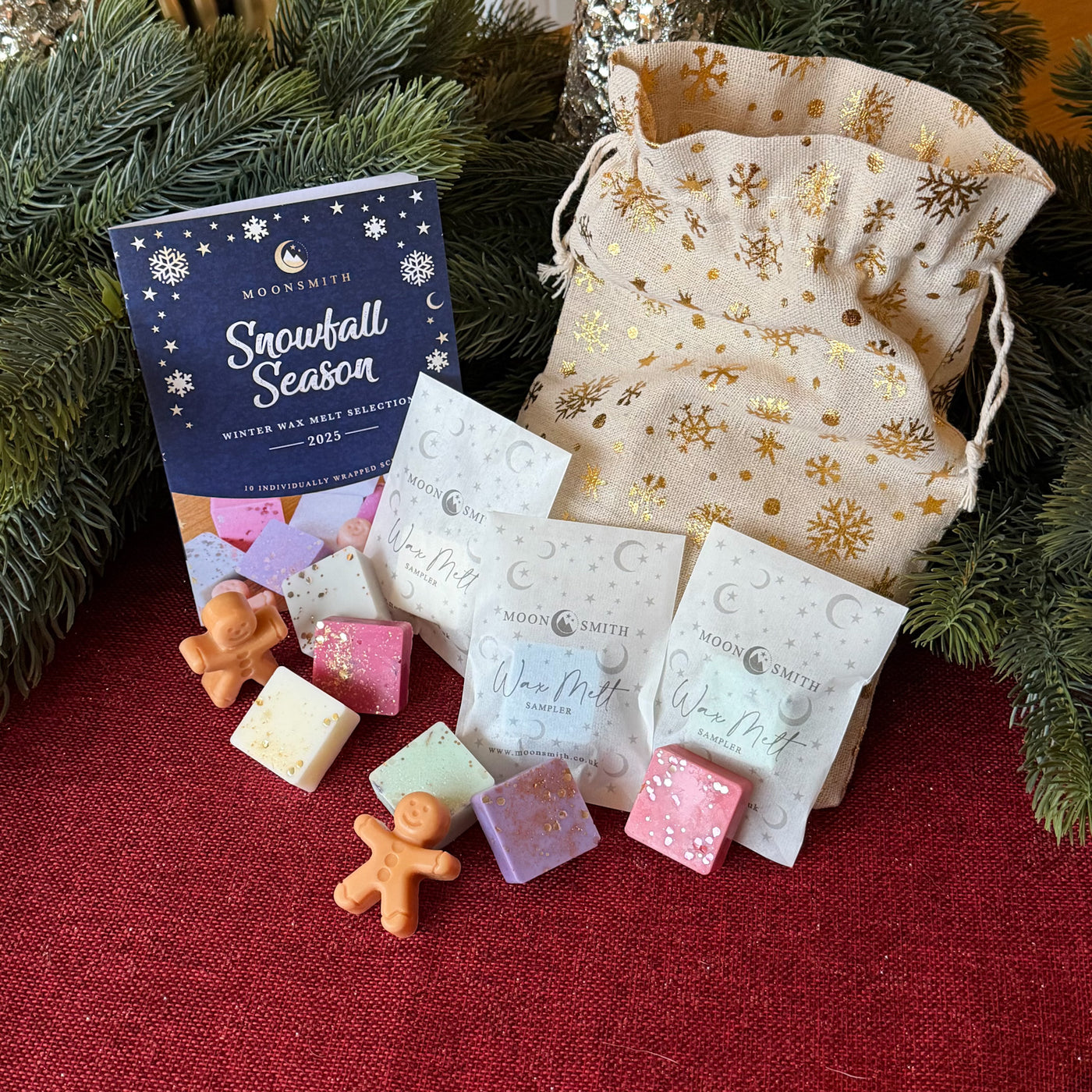 Christmas Melts Bag & Burner & Tealights