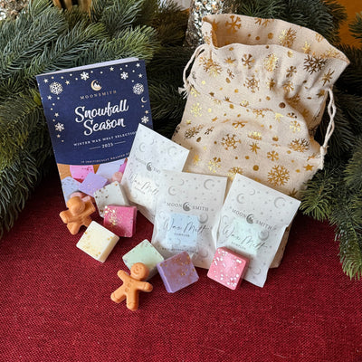 Christmas Melts Bag & Burner & Tealights