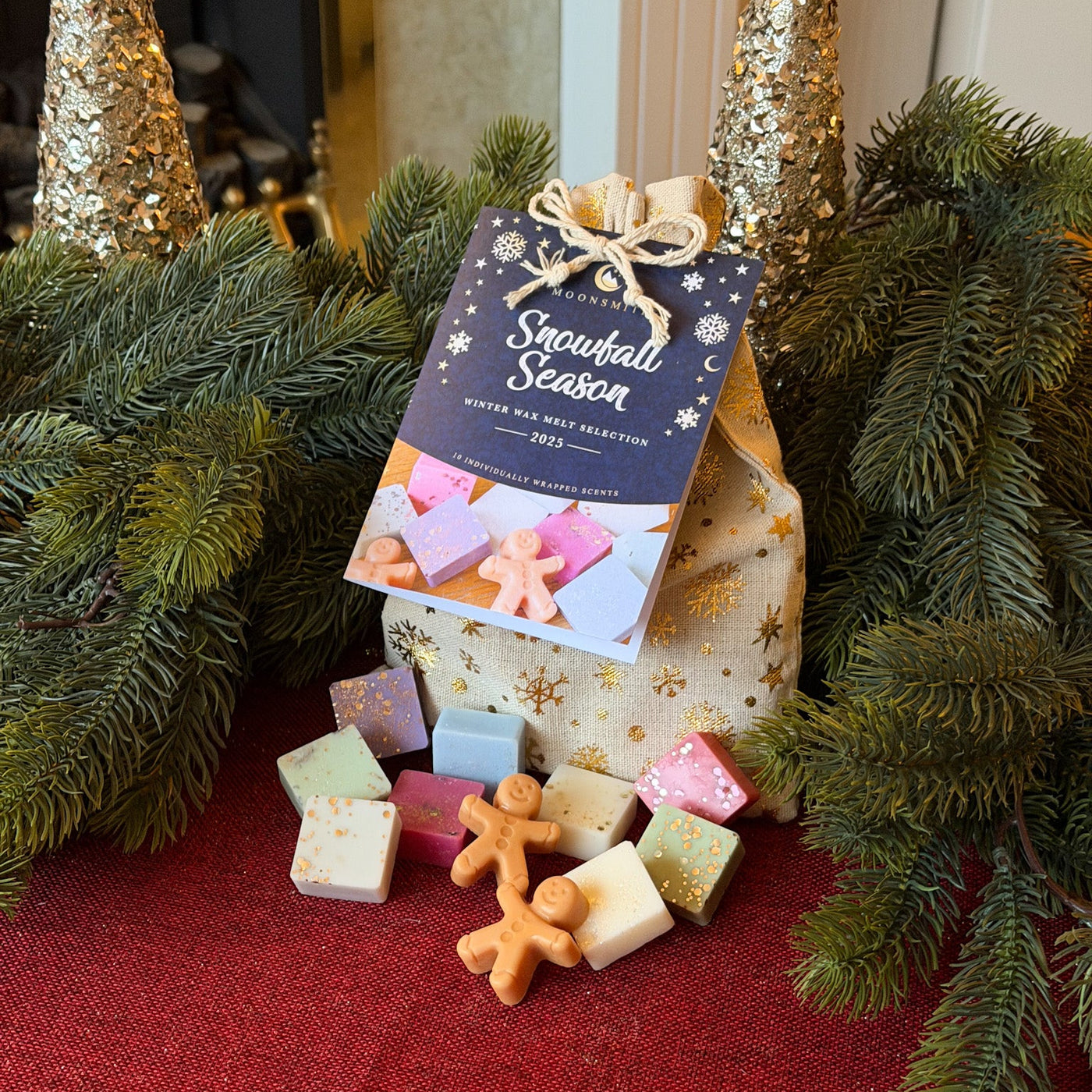 Snowfall Season 2025 - 10 scent Wax Melt Collection Bag
