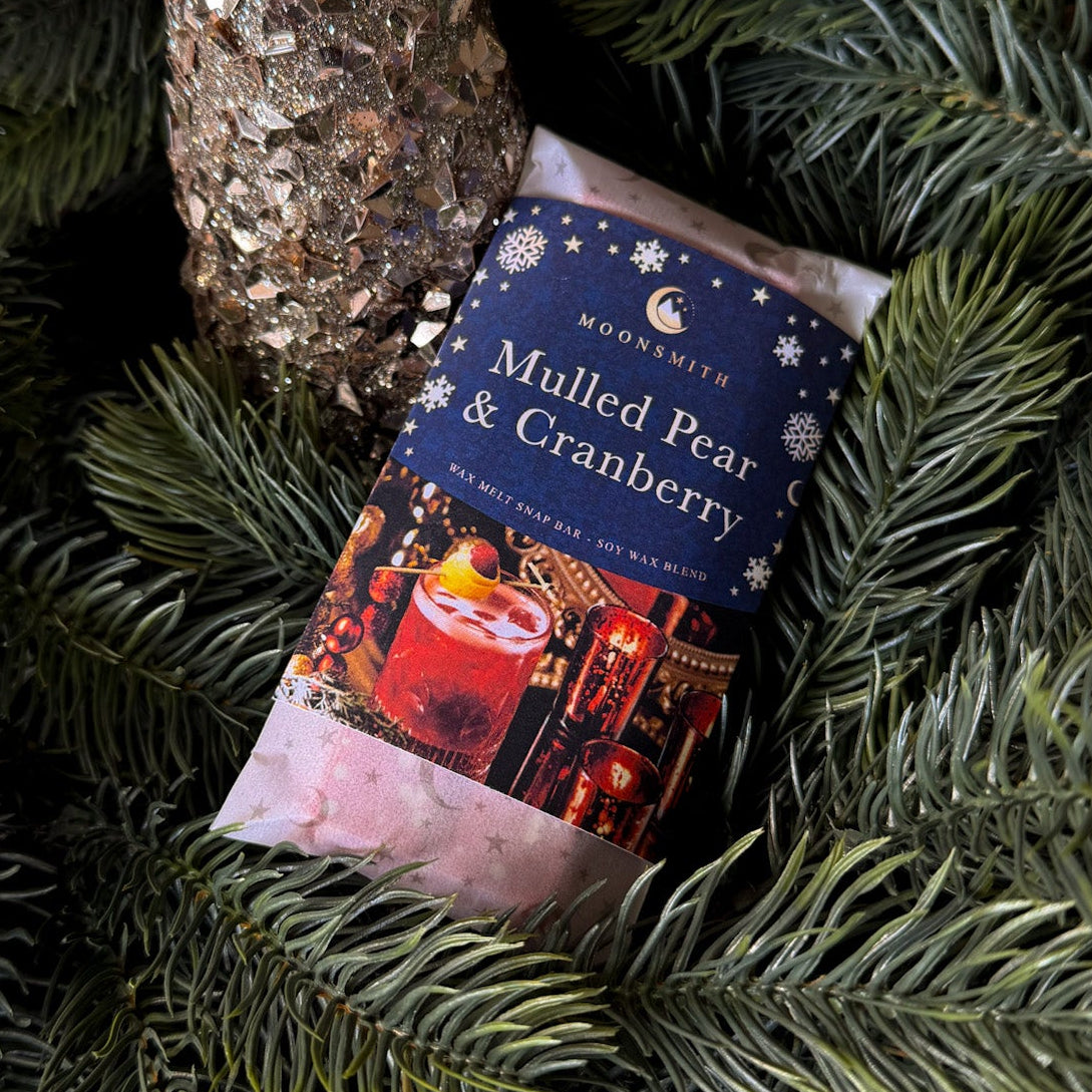 Mulled pear & cranberry Wax Melt Snap Bar