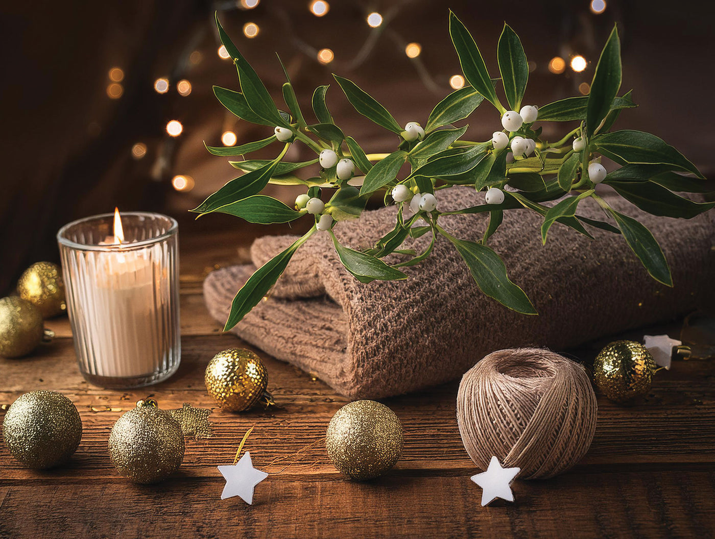 Mistletoe & Flowers Wax Melt Snap Bar