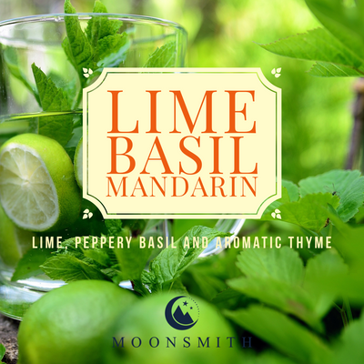 Lime, Basil, Mandarin Wax Melt Snap Bar