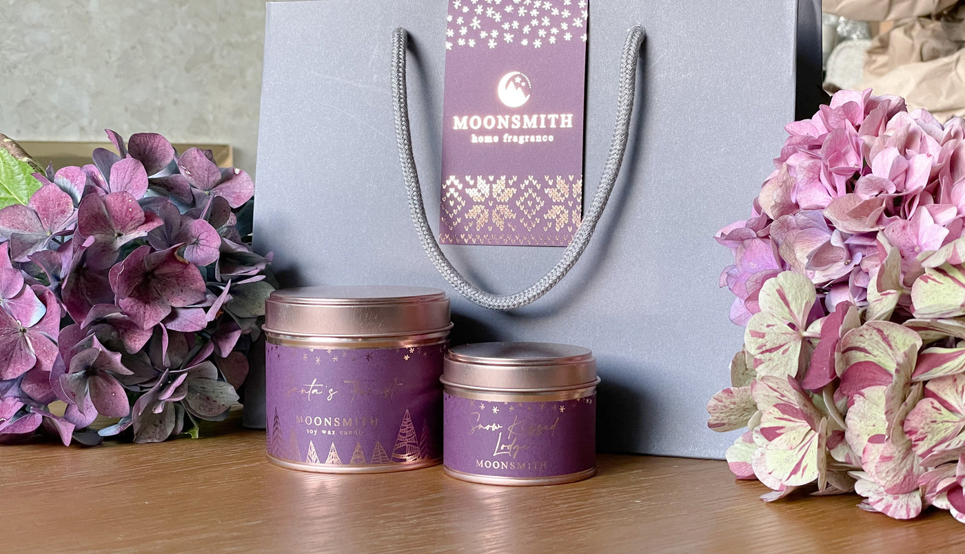 Starter Bundle - Wax Melt Selection Bag & Burner & Tealights