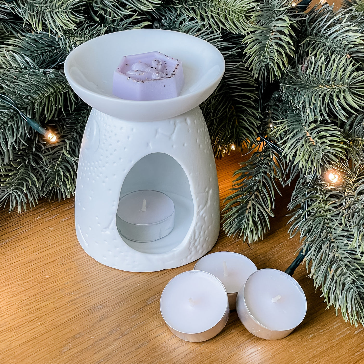 Constellation TEALIGHT Wax Melt Burner & 1 free wax melt bar