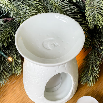 Constellation TEALIGHT Wax Melt Burner & 1 free wax melt bar