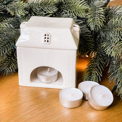 Starter Bundle - Wax Melt Selection Bag & Burner & Tealights