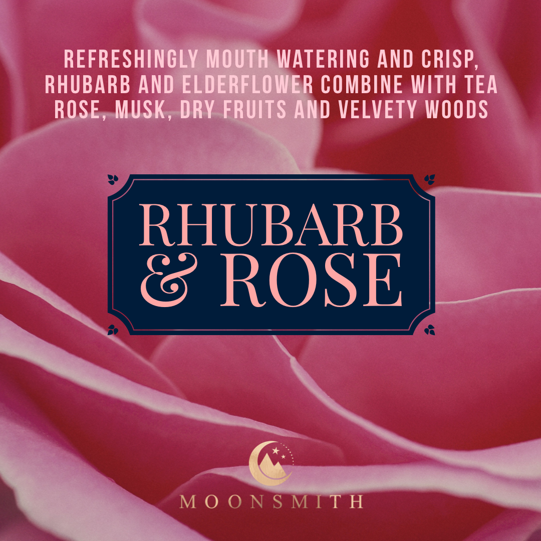 Rhubarb & Rose Wax Melt Snap Bar